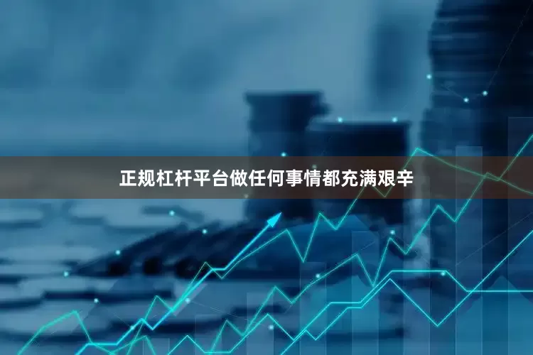 正规杠杆平台做任何事情都充满艰辛